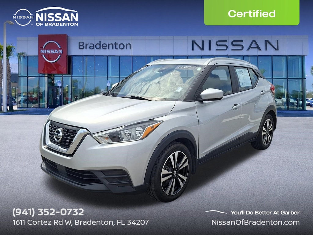 Certified 2020 Nissan Kicks SV SUV