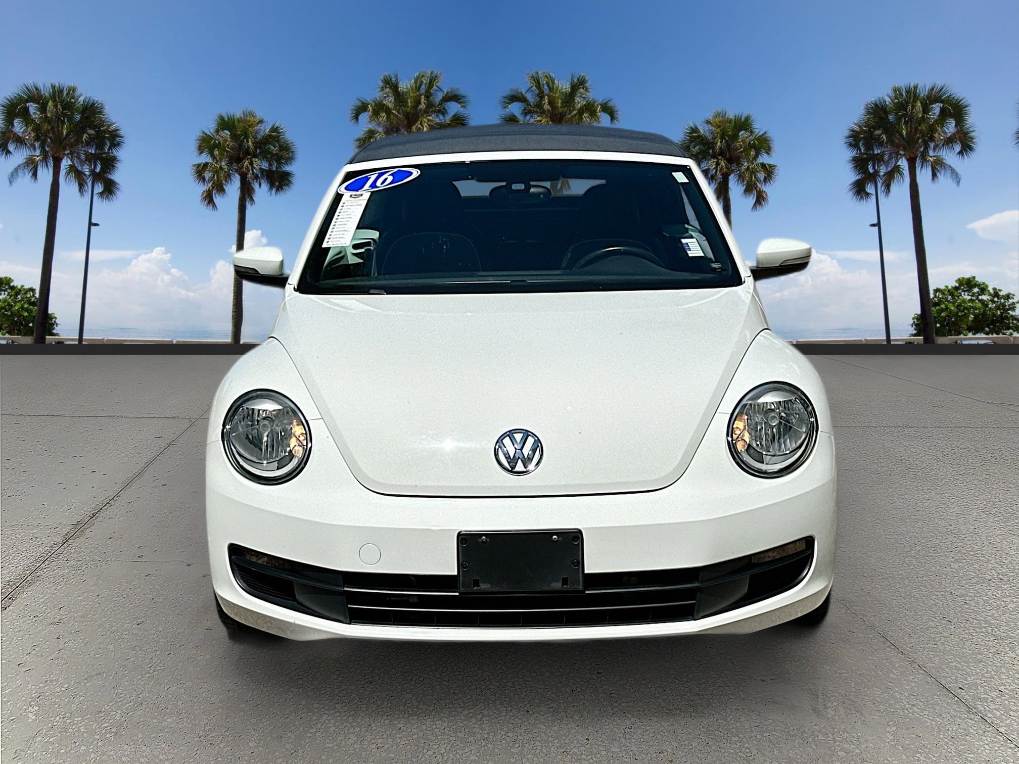 Used 2016 Volkswagen Beetle Denim with VIN 3VW517AT1GM810536 for sale in Bradenton, FL