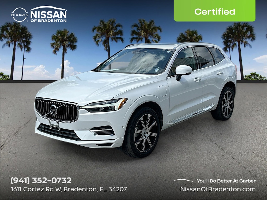 Certified 2021 Volvo XC60 Recharge Plug-In Hybrid T8 Inscription SUV