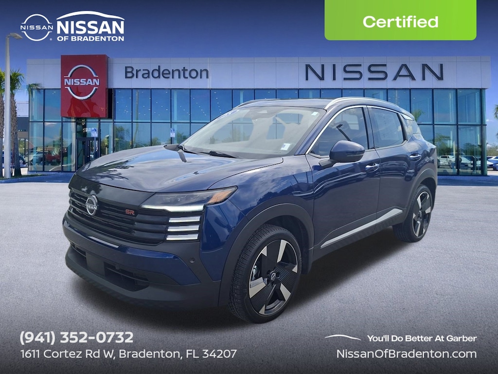 Certified 2025 Nissan Kicks SR SUV