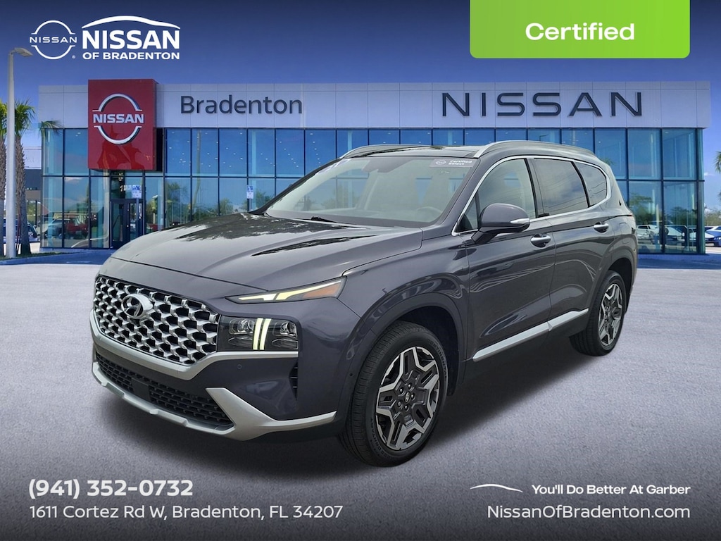 Certified 2021 Hyundai Santa Fe Hybrid Limited SUV