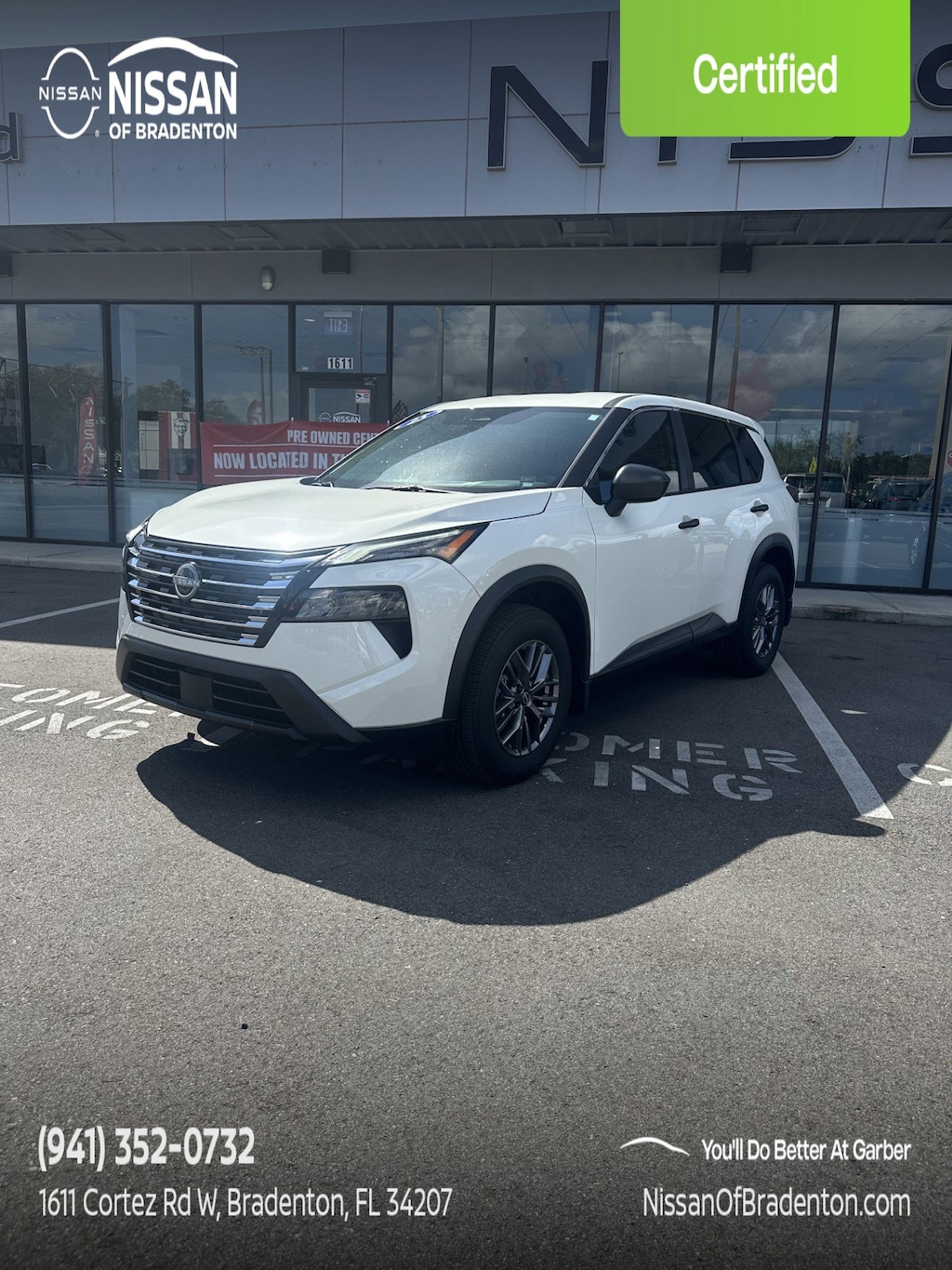 Certified 2025 Nissan Rogue S SUV