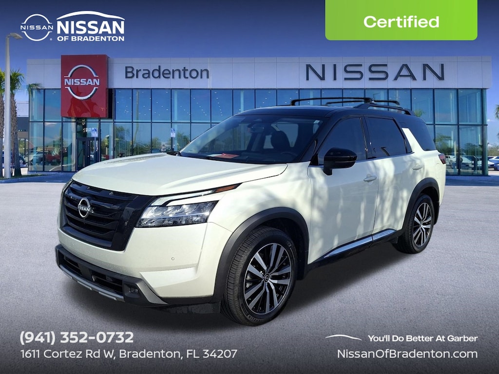 Certified 2023 Nissan Pathfinder Platinum SUV