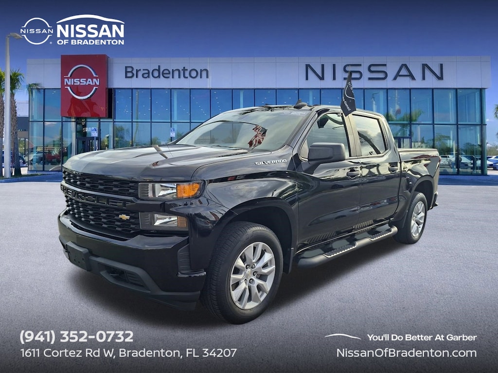 Used 2020 Chevrolet Silverado 1500 Custom Truck Crew Cab