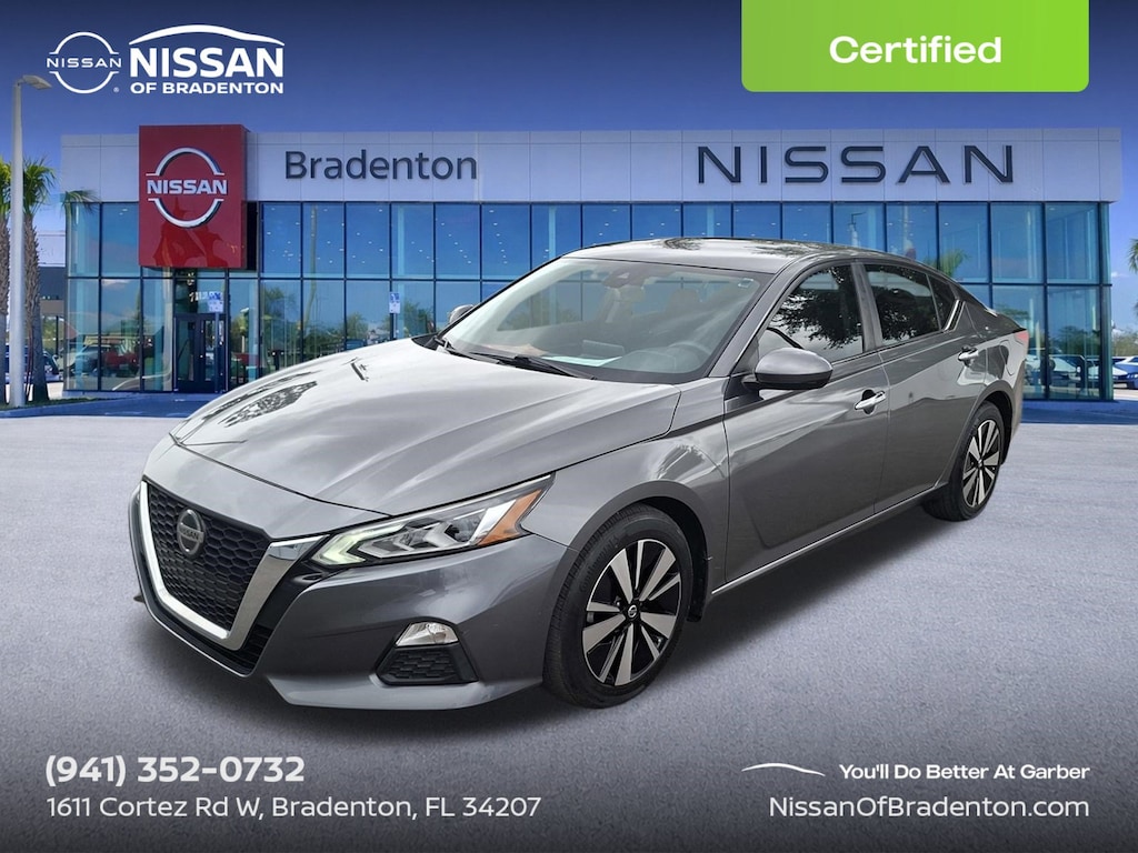 Certified 2022 Nissan Altima 2.5 SV Sedan