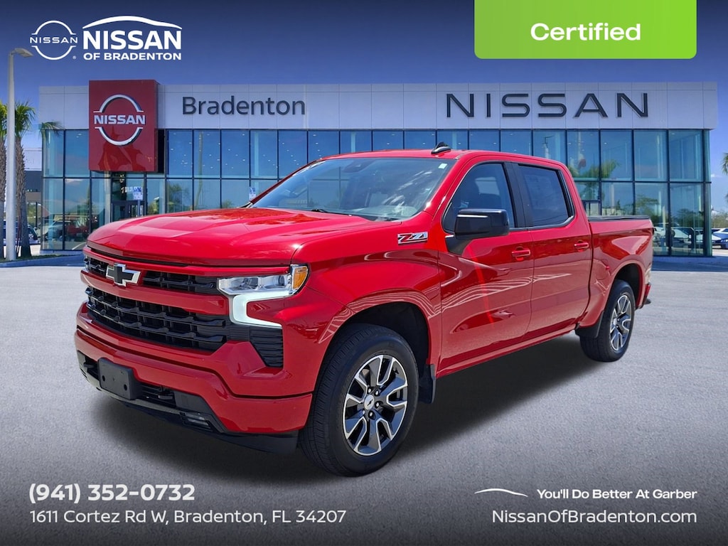 Certified 2023 Chevrolet Silverado 1500 RST Truck Crew Cab