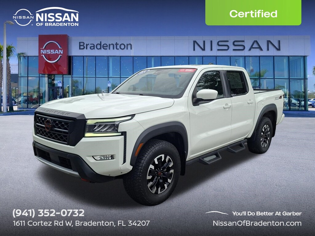 Certified 2023 Nissan Frontier PRO-4X Truck Crew Cab