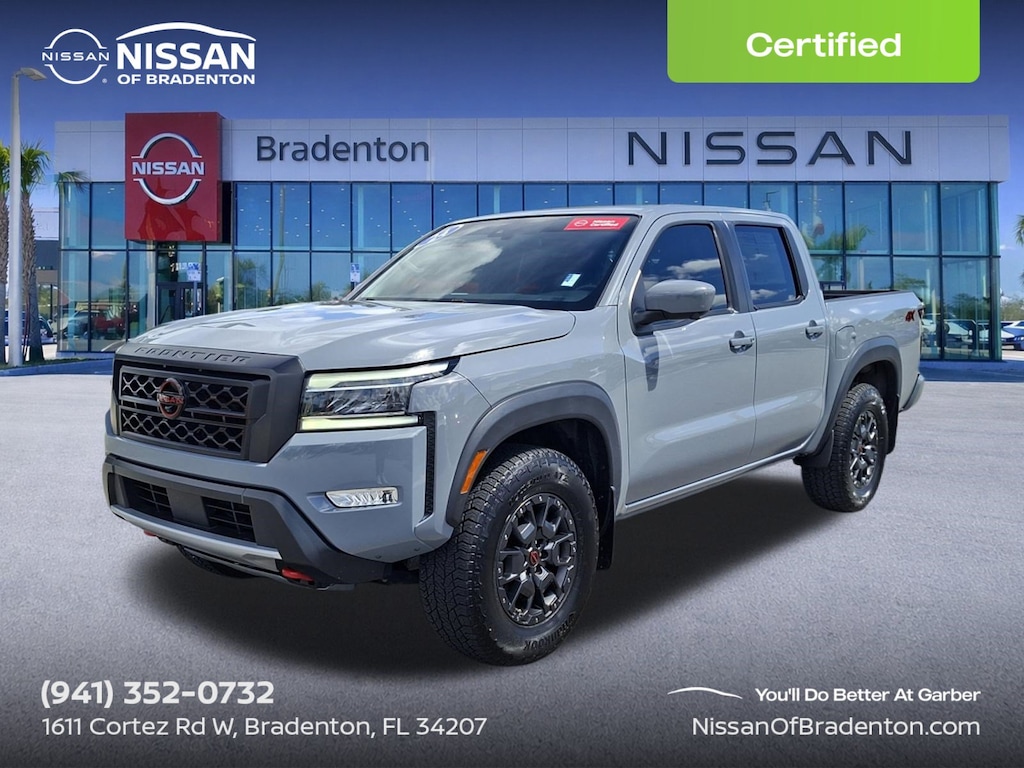 Certified 2024 Nissan Frontier PRO-4X Truck Crew Cab