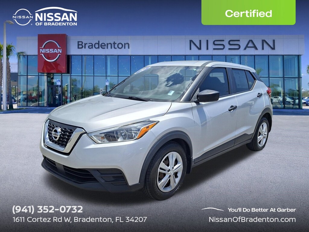 Certified 2020 Nissan Kicks S SUV