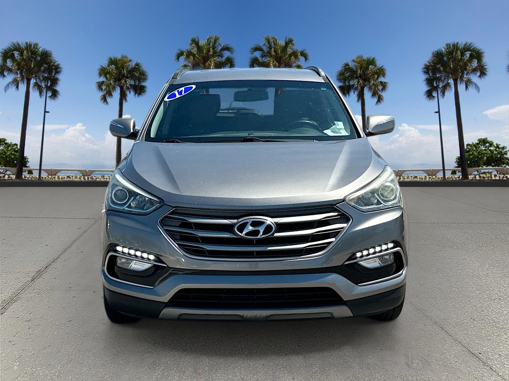 Used 2017 Hyundai Santa Fe Sport with VIN 5NMZU3LB9HH022245 for sale in Bradenton, FL