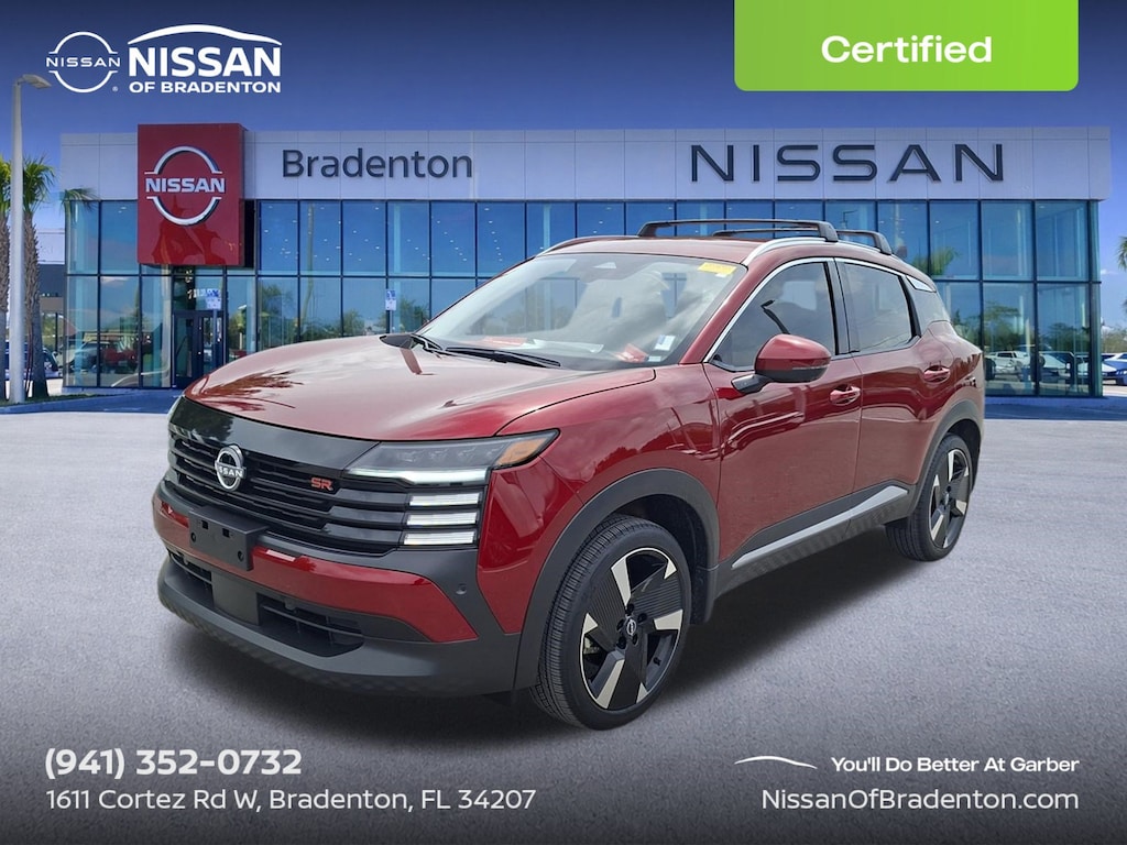 Certified 2025 Nissan Kicks SR SUV