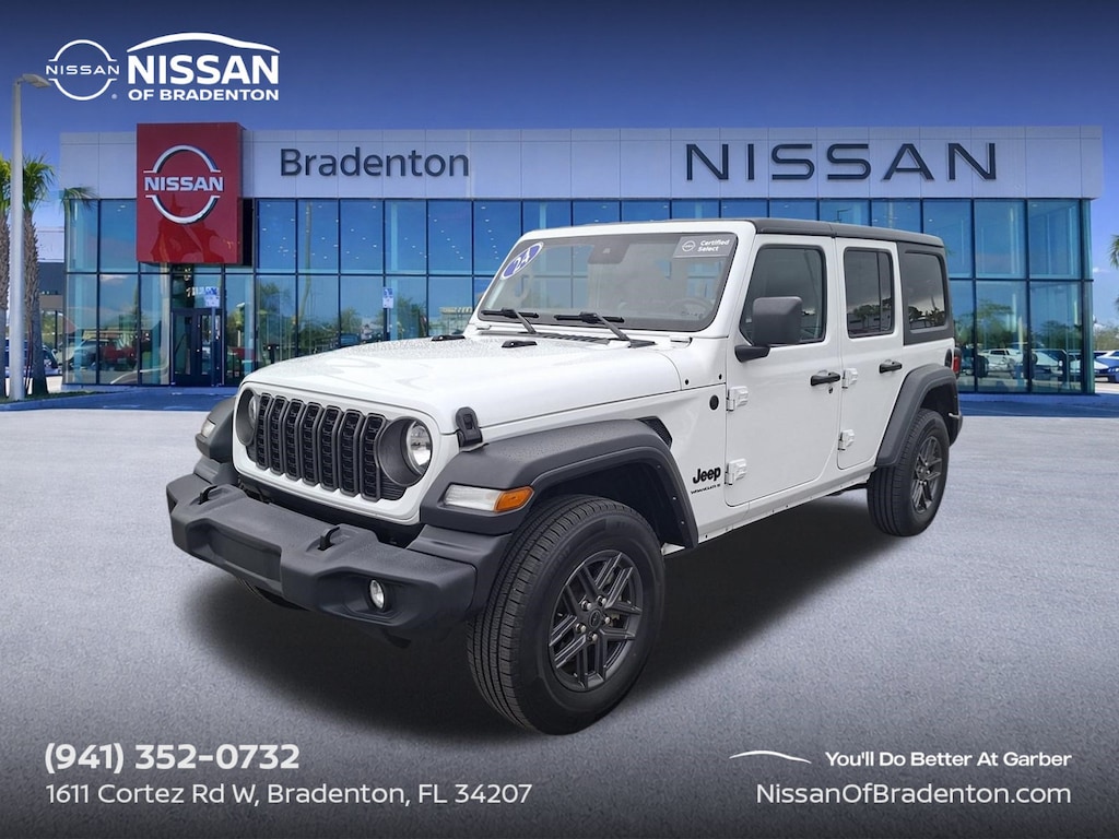 Used 2024 Jeep Wrangler Sport S SUV