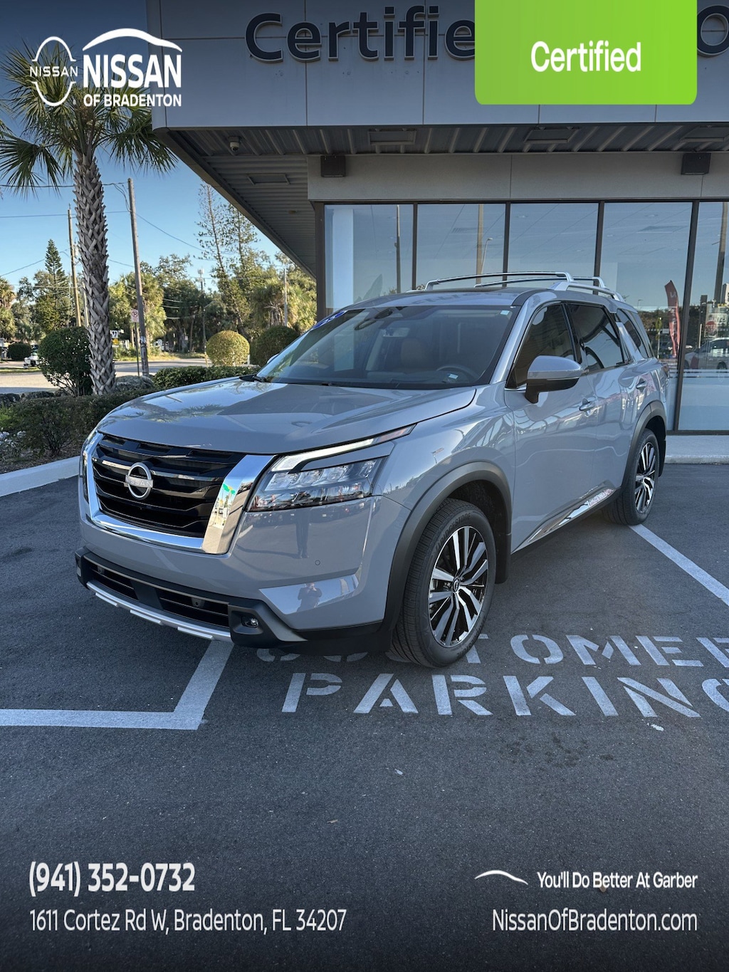 Certified 2025 Nissan Pathfinder Platinum SUV