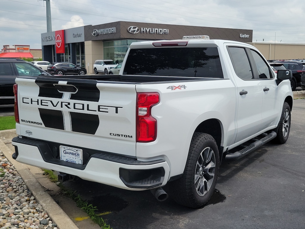 Used 2022 Chevrolet Silverado 1500 LTD Custom Truck Crew Cab