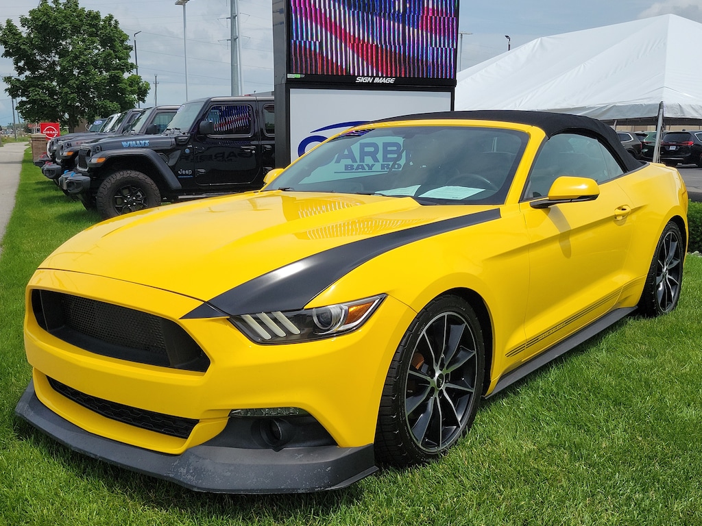 Used 2016 Ford Mustang EcoBoost Premium Convertible
