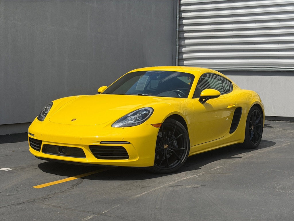Certified 2025 Porsche 718 Cayman Coupe