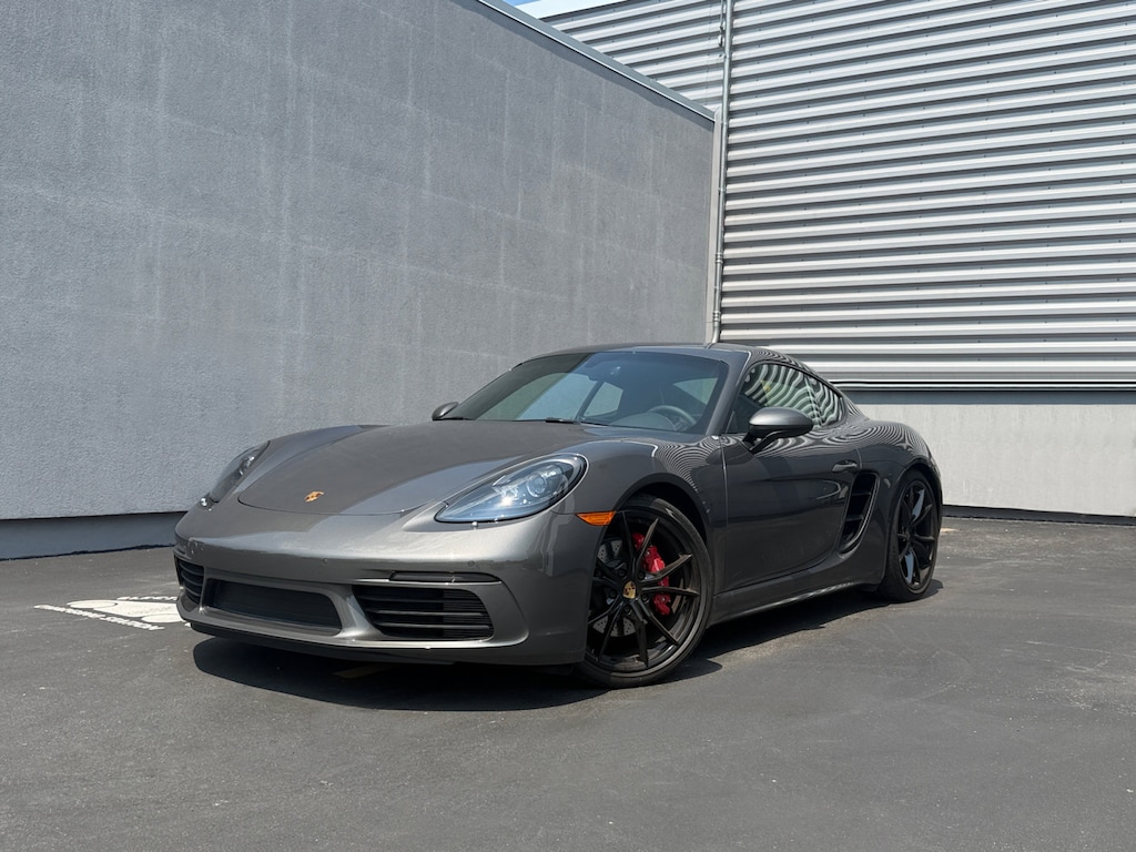 Certified 2025 Porsche 718 Cayman S Coupe