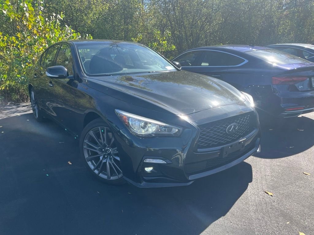 Used 2023 INFINITI Q50 Red Sport 400 Sedan