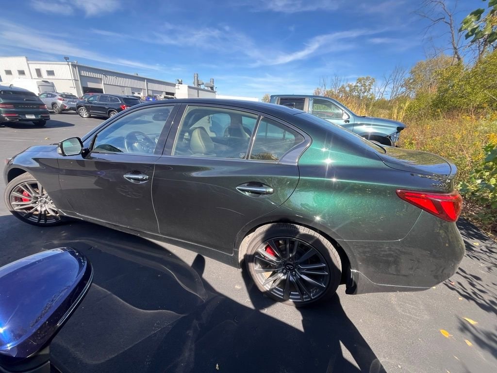 Used 2023 INFINITI Q50 Red Sport 400 Sedan