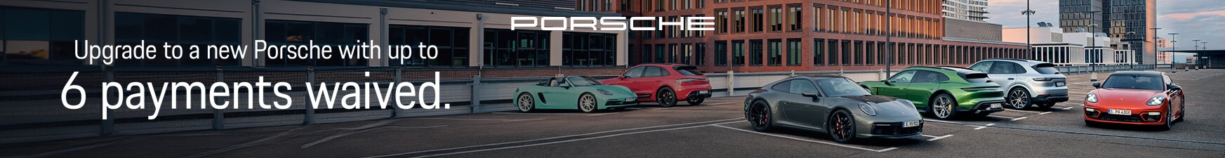 Porsche Offer Banner