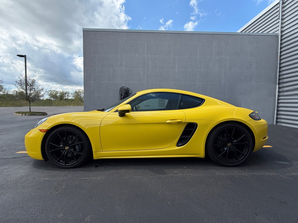 Certified 2025 Porsche 718 Cayman Coupe