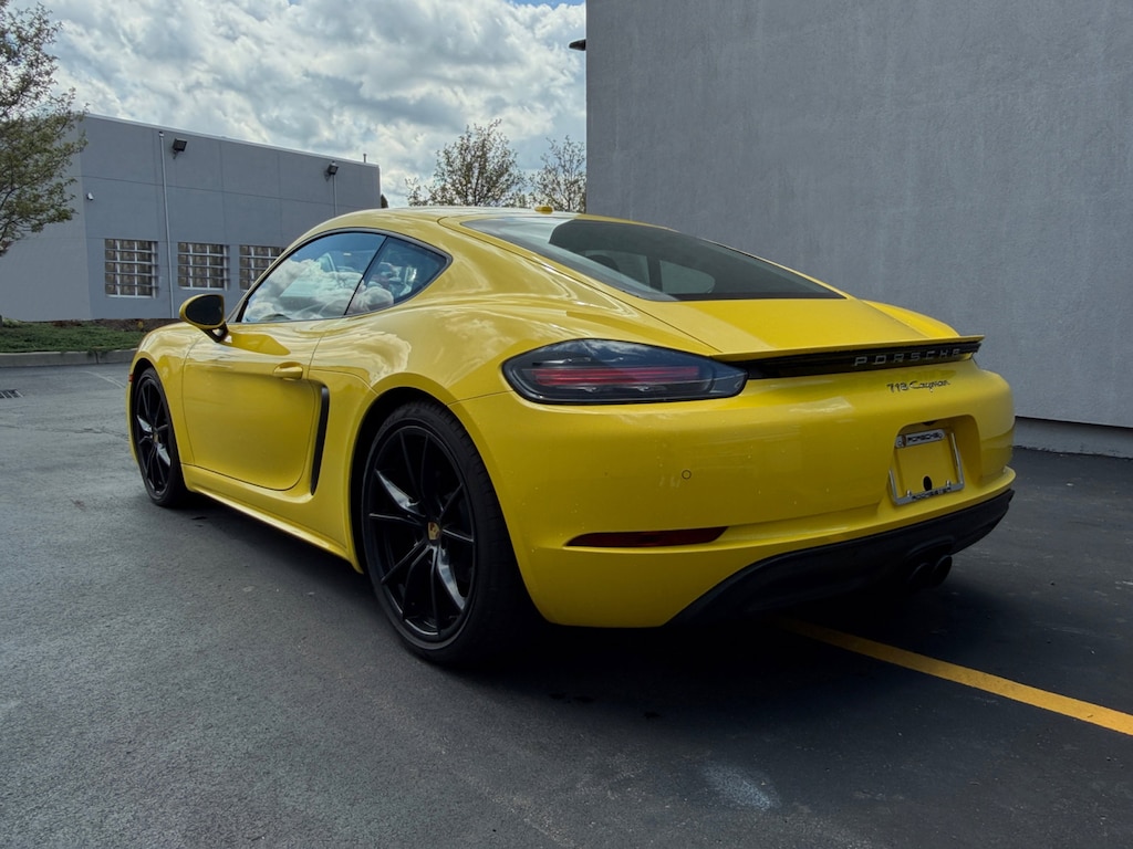 Certified 2025 Porsche 718 Cayman Coupe