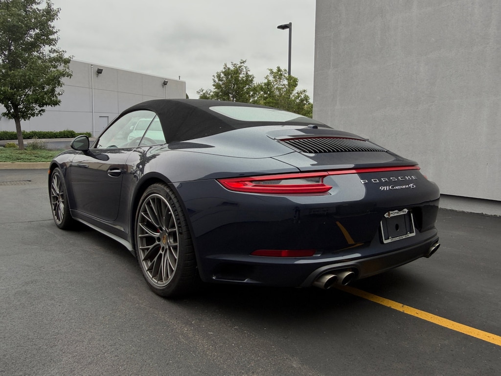 Certified 2019 Porsche 911 Carrera 4S Cabriolet
