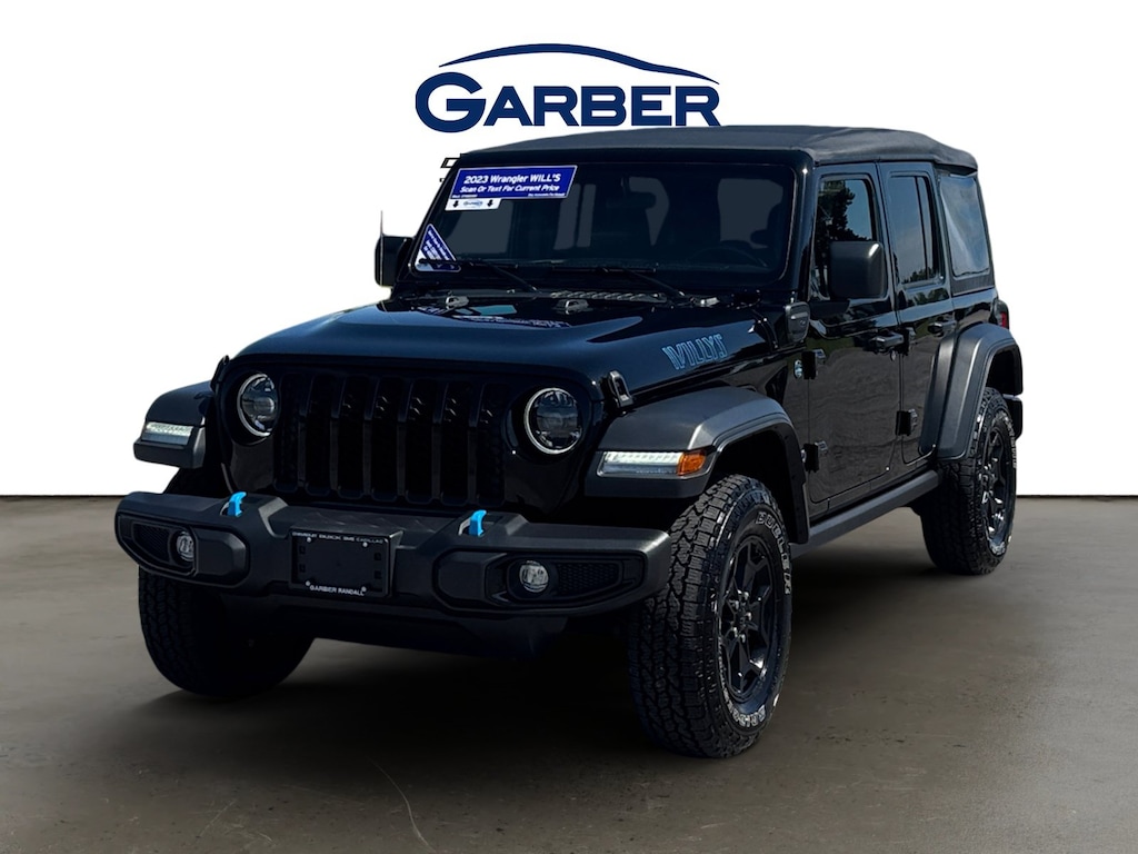 Used 2023 Jeep Wrangler 4xe 4x4 SUV