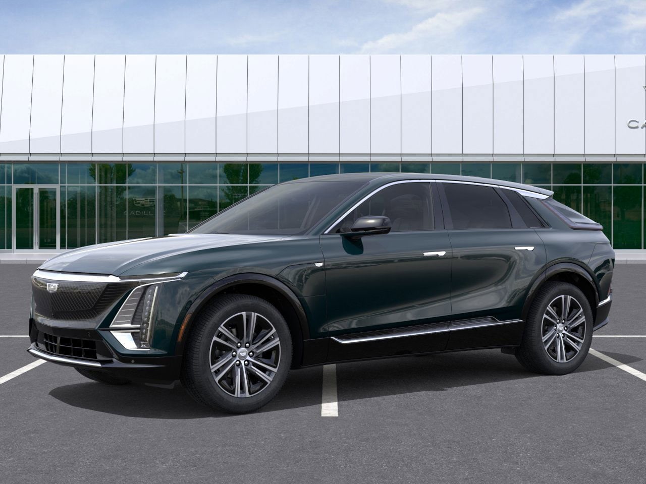 Used 2025 Cadillac LYRIQ Luxury 1 with VIN 1GYKPNRL3SZ318038 for sale in Canandaigua, NY