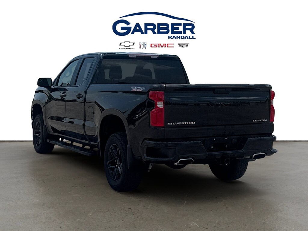 Used 2019 Chevrolet Silverado 1500 Custom Trail Boss Truck Double Cab