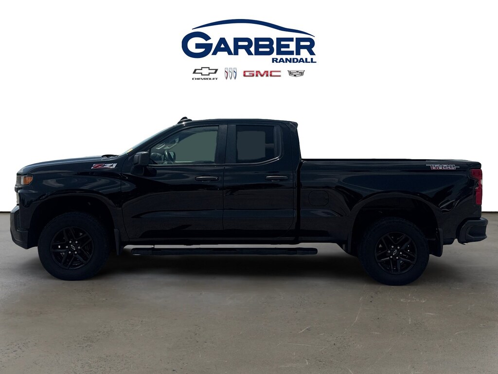 Used 2019 Chevrolet Silverado 1500 Custom Trail Boss Truck Double Cab