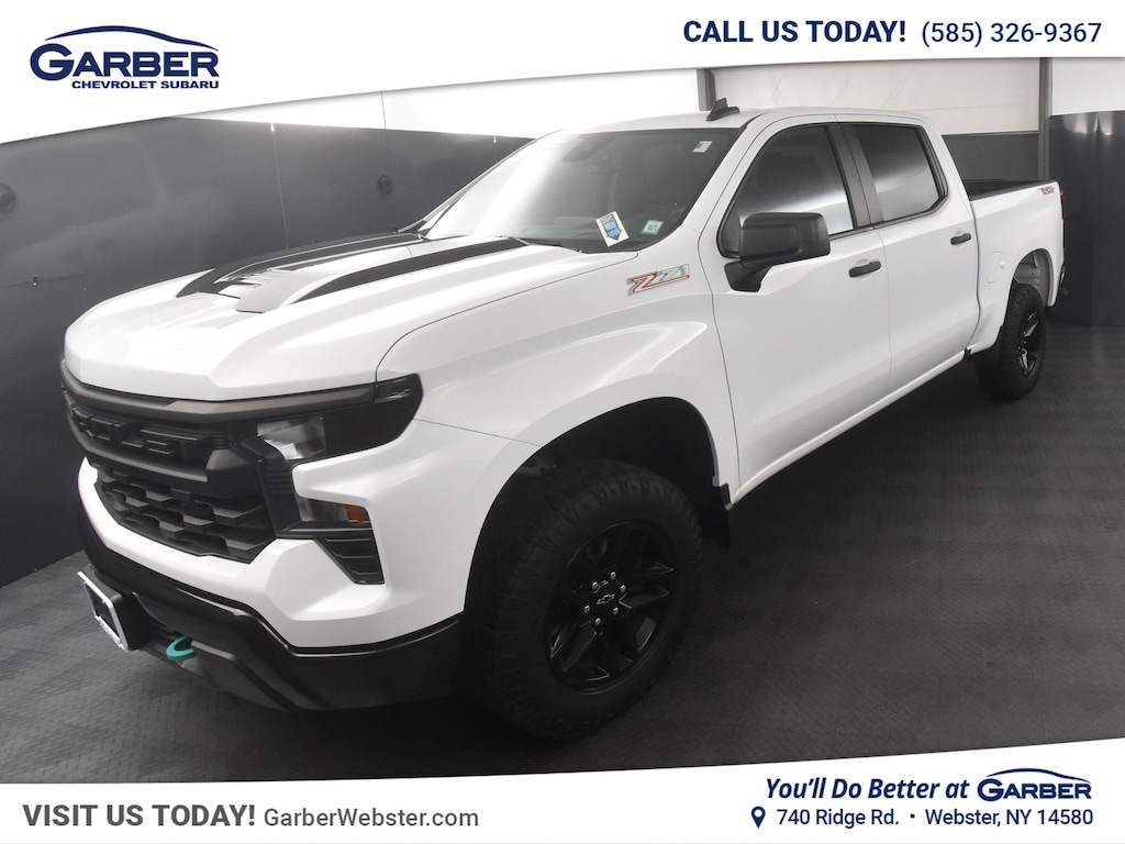 Used 2022 Chevrolet Silverado 1500 Custom Trail Boss Truck Crew Cab