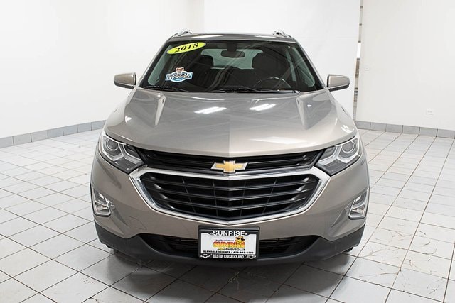 Used 2018 Chevrolet Equinox LT with VIN 3GNAXSEV5JS596238 for sale in Glendale Heights, IL