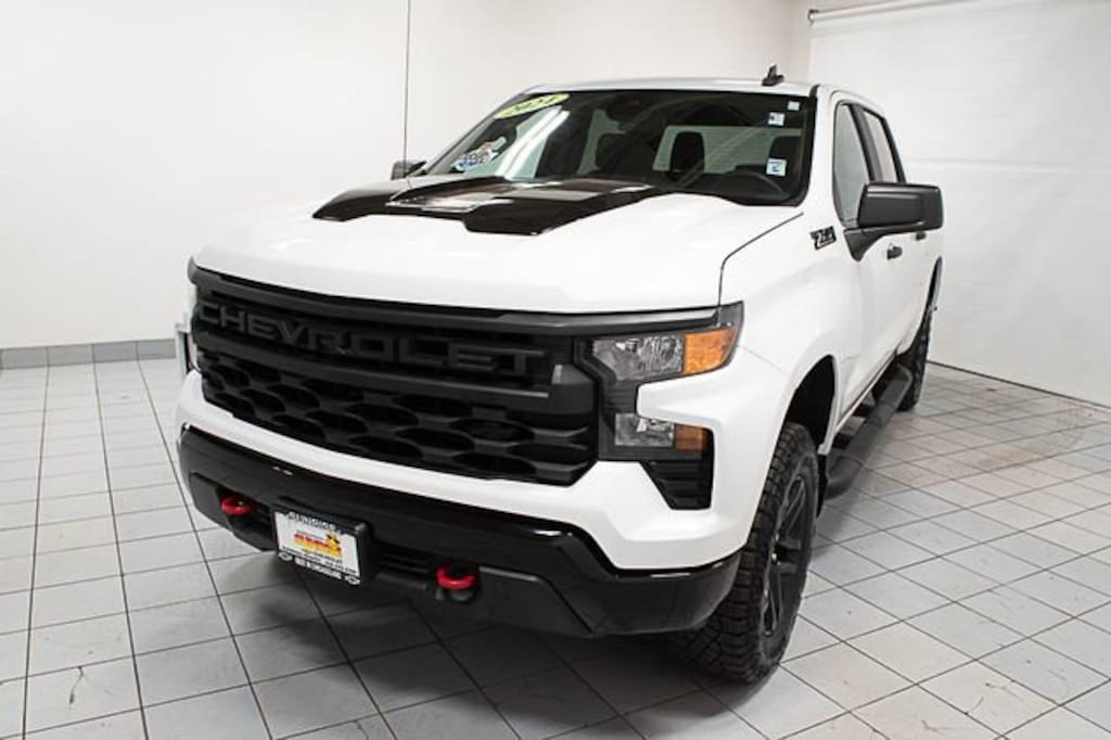 Used 2024 Chevrolet Silverado 1500 Custom Trail Boss Truck Crew Cab