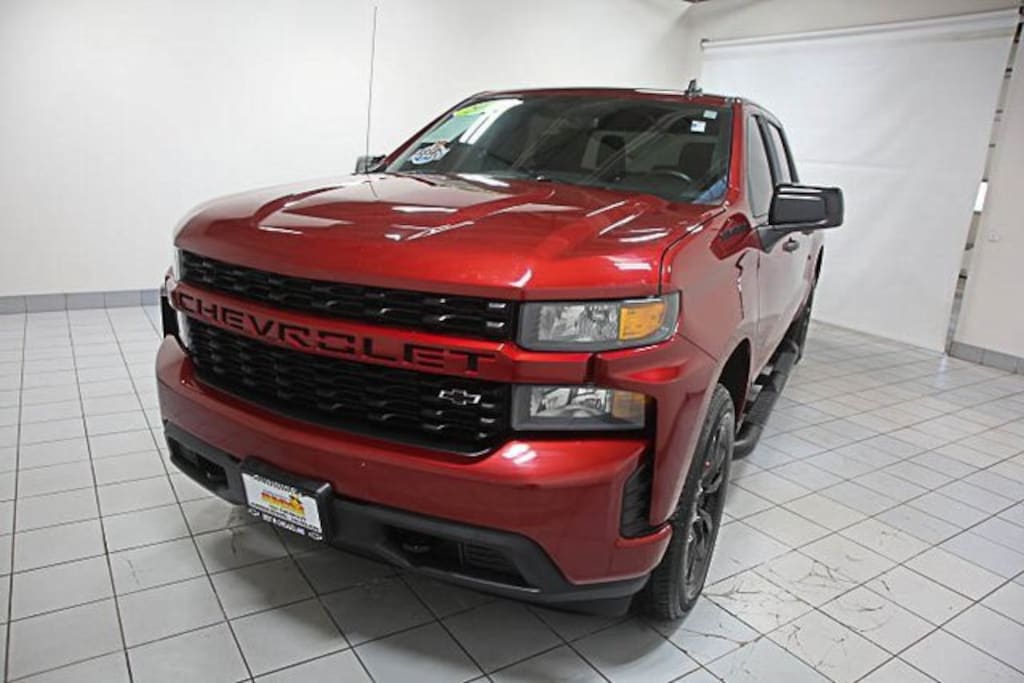 Used 2019 Chevrolet Silverado 1500 Custom Truck Crew Cab