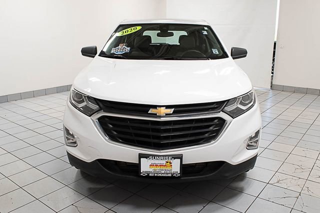 Used 2020 Chevrolet Equinox LS with VIN 3GNAXSEV6LS605368 for sale in Glendale Heights, IL
