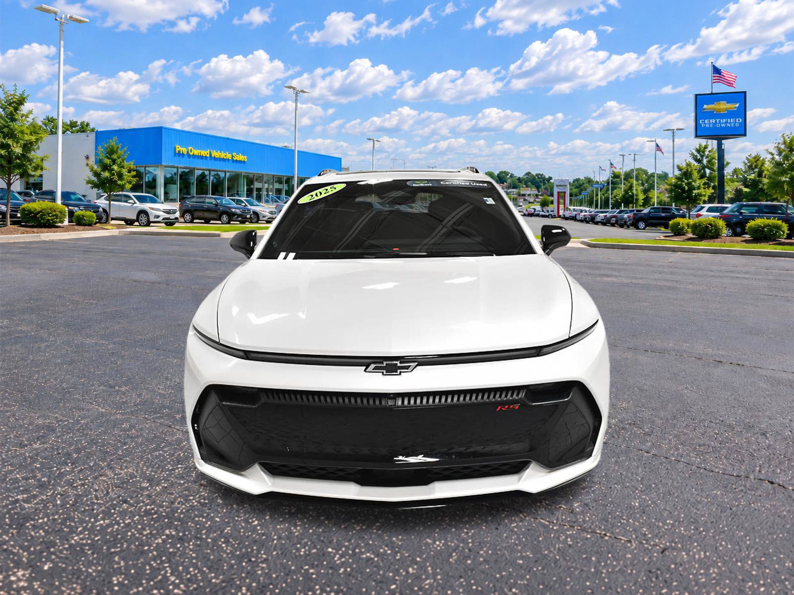 Used 2025 Chevrolet Equinox EV RS with VIN 3GN7DSRP4SS113435 for sale in Glendale Heights, IL