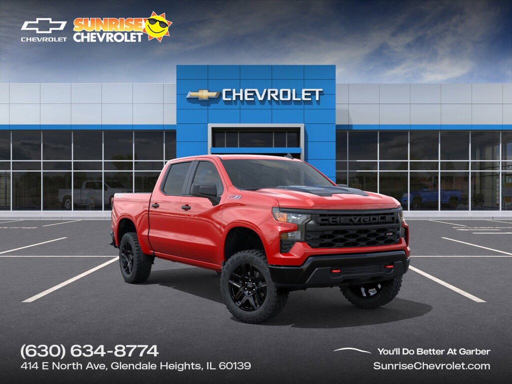 New 2026 Chevrolet Silverado 1500 Custom Trail Boss Truck