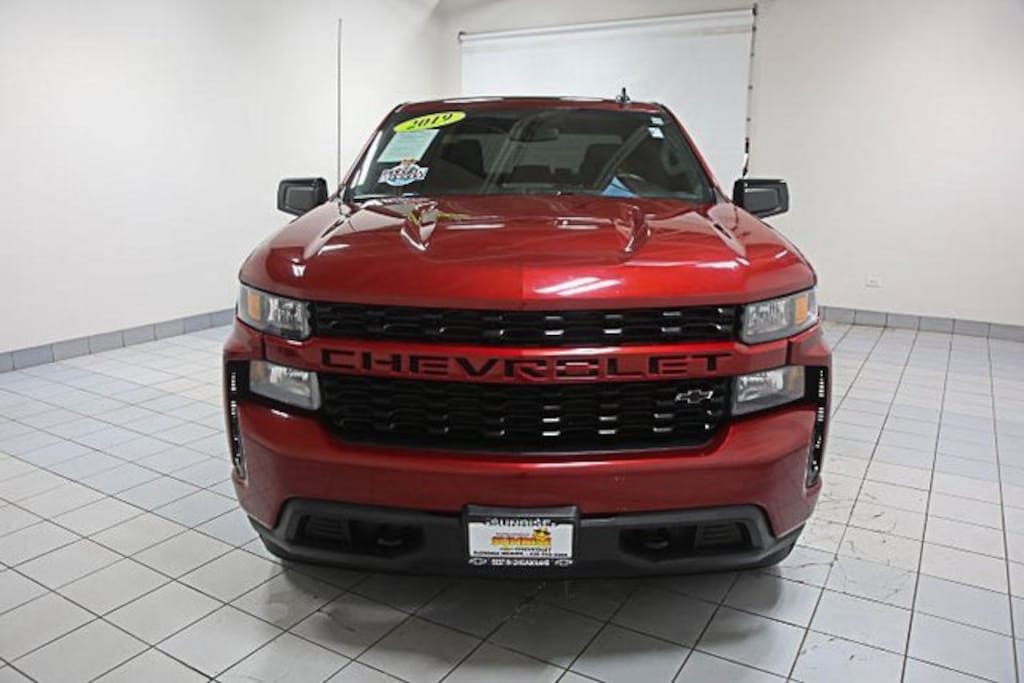 Used 2019 Chevrolet Silverado 1500 Custom Truck Crew Cab