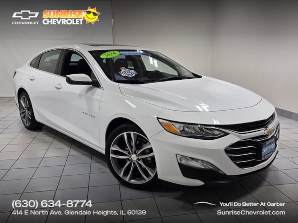 Certified 2024 Chevrolet Malibu 2LT Sedan
