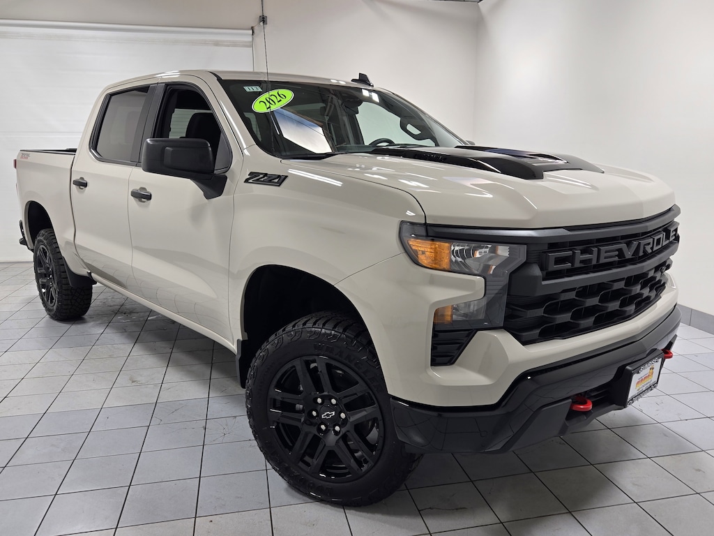 New 2026 Chevrolet Silverado 1500 Custom Trail Boss Truck