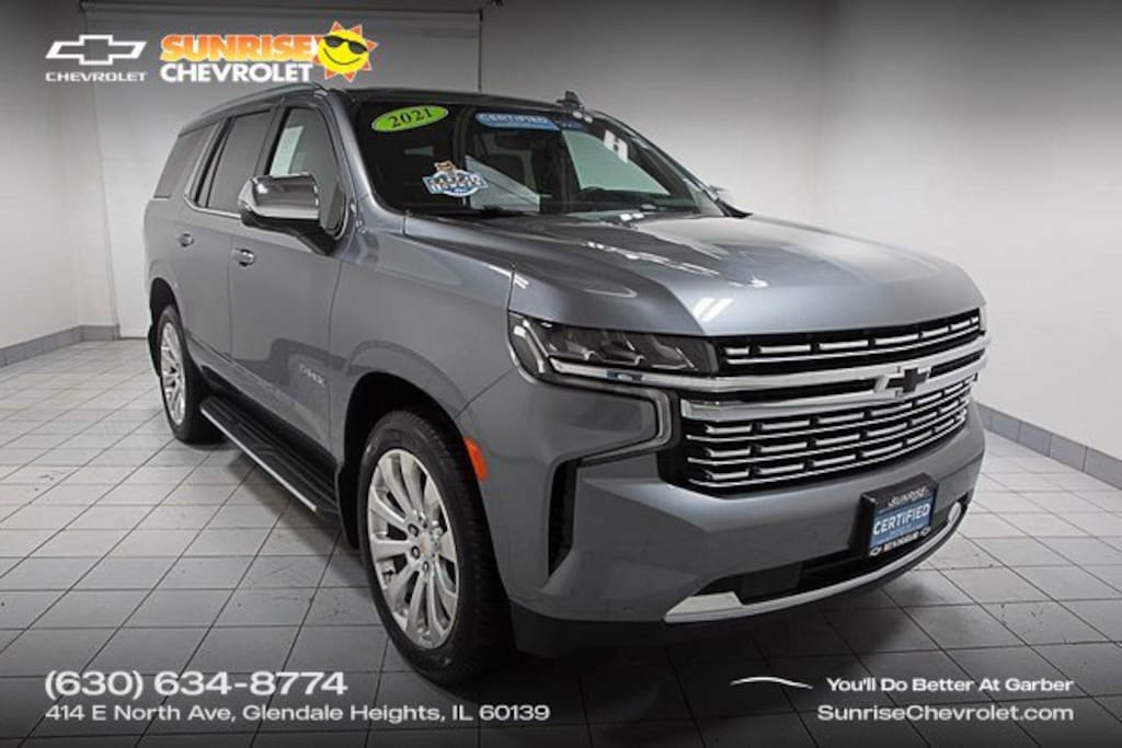 Certified 2021 Chevrolet Tahoe Premier SUV