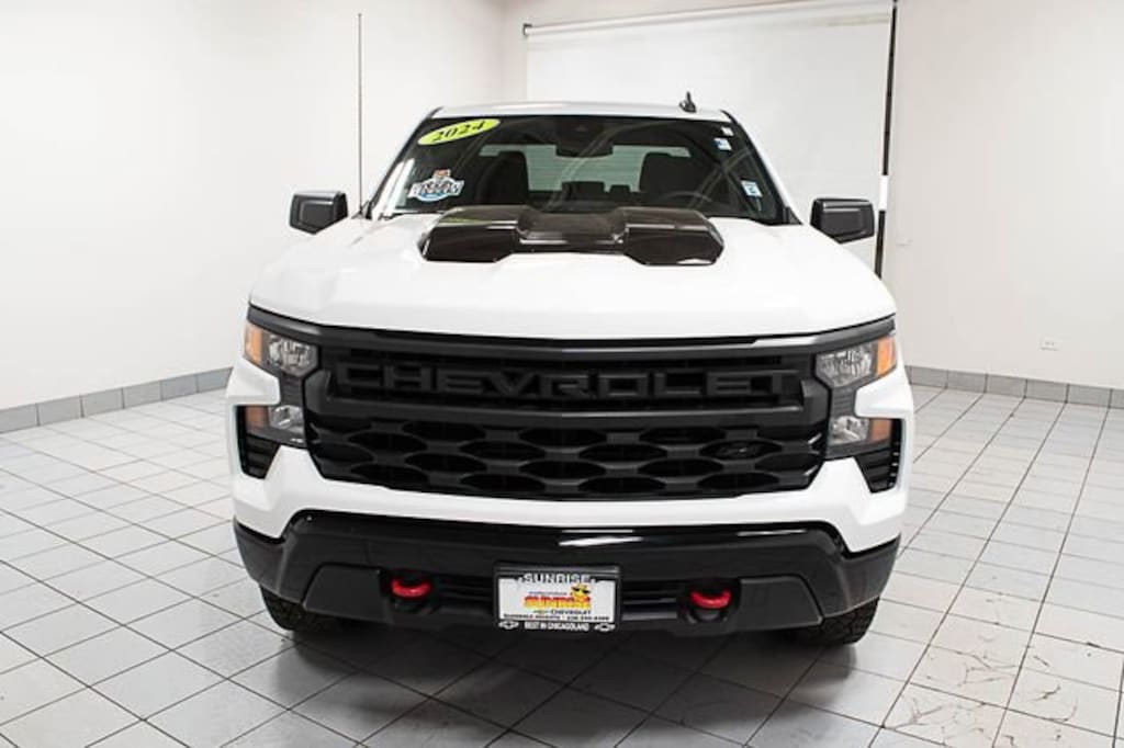 Used 2024 Chevrolet Silverado 1500 Custom Trail Boss Truck Crew Cab