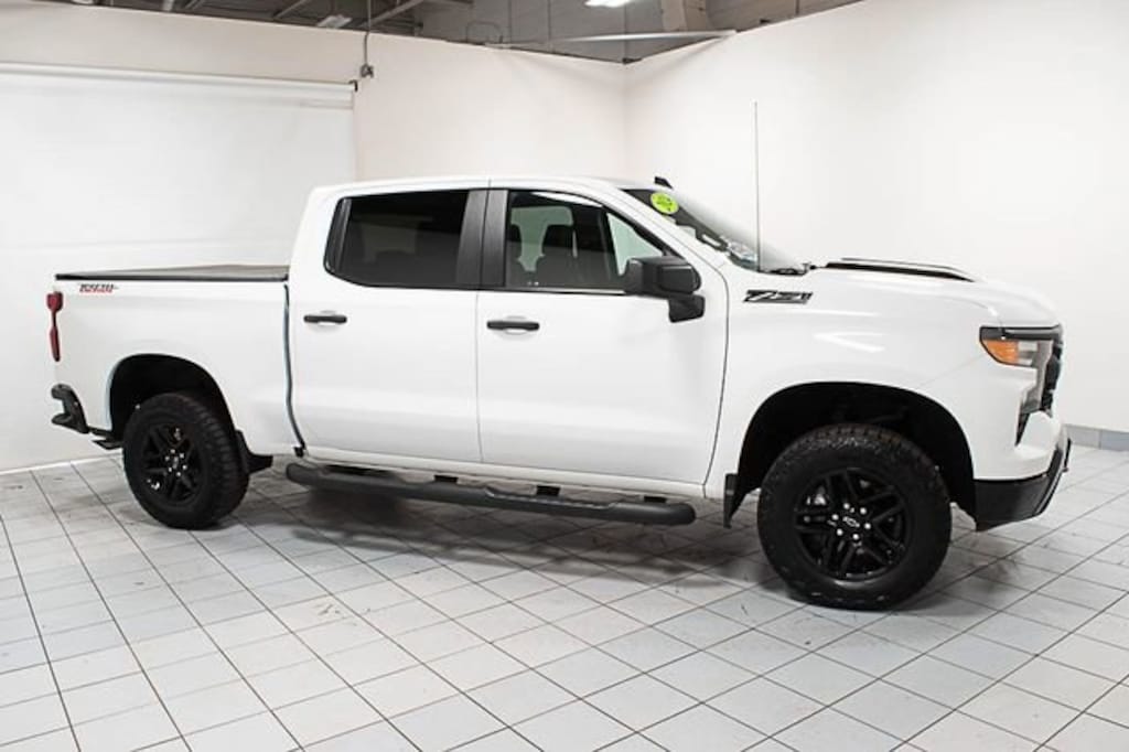 Used 2024 Chevrolet Silverado 1500 Custom Trail Boss Truck Crew Cab