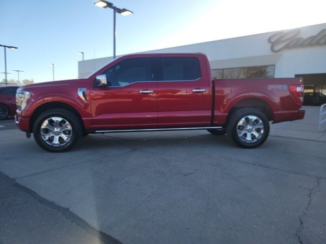 Used 2021 Ford F-150 Platinum with VIN 1FTFW1E81MFA26882 for sale in Albuquerque, NM
