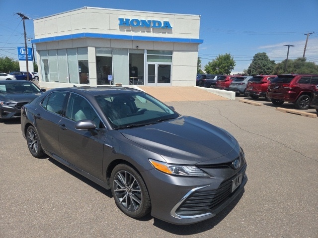 Used 2021 Toyota Camry XLE with VIN 4T1F31AK1MU549482 for sale in Albuquerque, NM