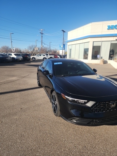 used 2023 Honda Accord Hybrid car, priced at $27,777