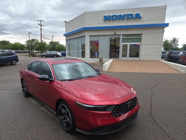Certified 2024 Honda Accord Hybrid Sport with VIN 1HGCY2F53RA092878 for sale in Albuquerque, NM