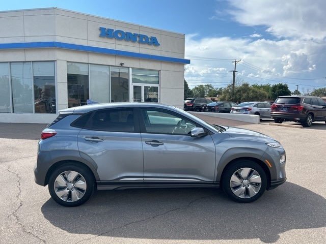 Used 2021 Hyundai Kona EV Limited with VIN KM8K33AG5MU114227 for sale in Albuquerque, NM