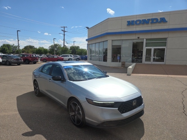 Certified 2024 Honda Accord Hybrid Sport with VIN 1HGCY2F53RA091519 for sale in Albuquerque, NM